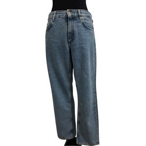 COS, size 27 (S), mid blue colour jeans